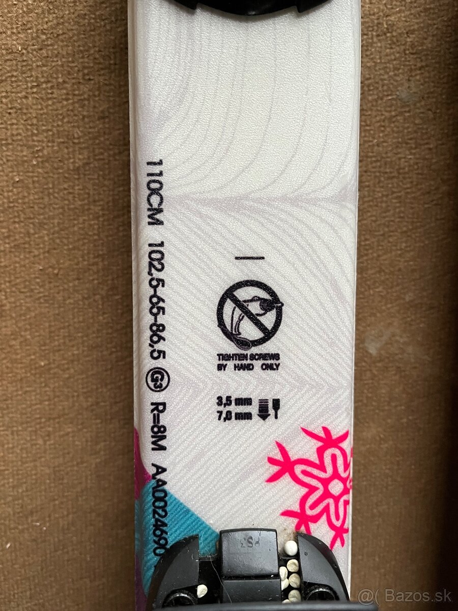 Lyžiarsky výstroj 110 cm komplet - 2