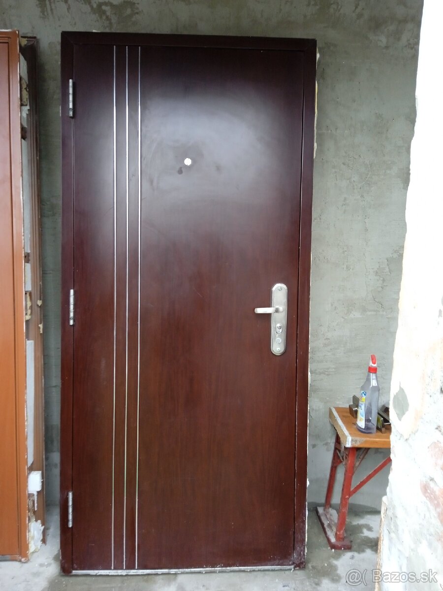 Oceľové bezpečnostné dvere 80lave - 2