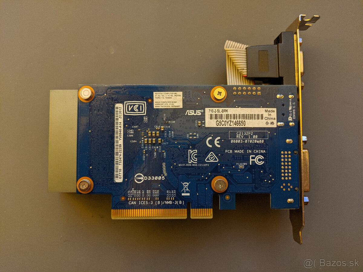 Grafika NVIDIA GeForce GT 710, 2Gb GDDR3 - 2