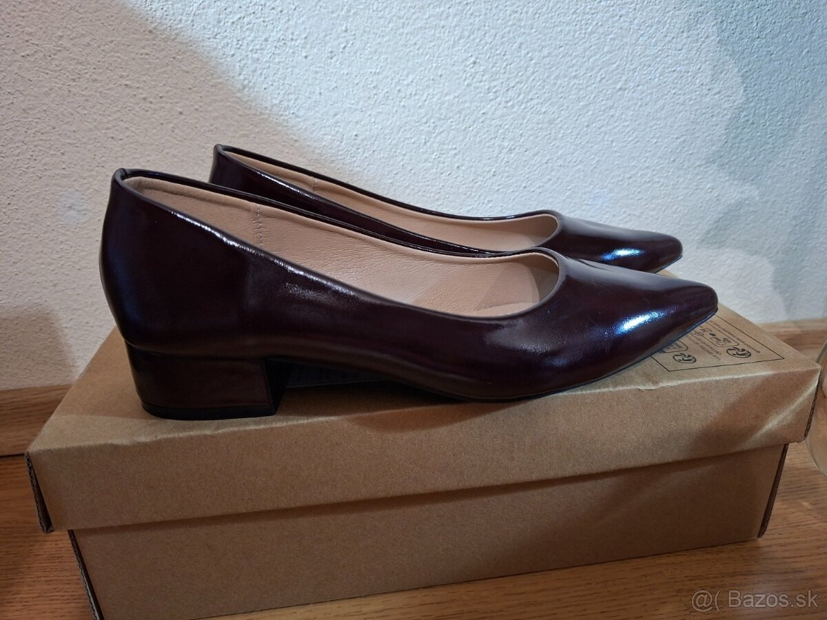 Hnedé lodičky (veľkosť 36) - 2