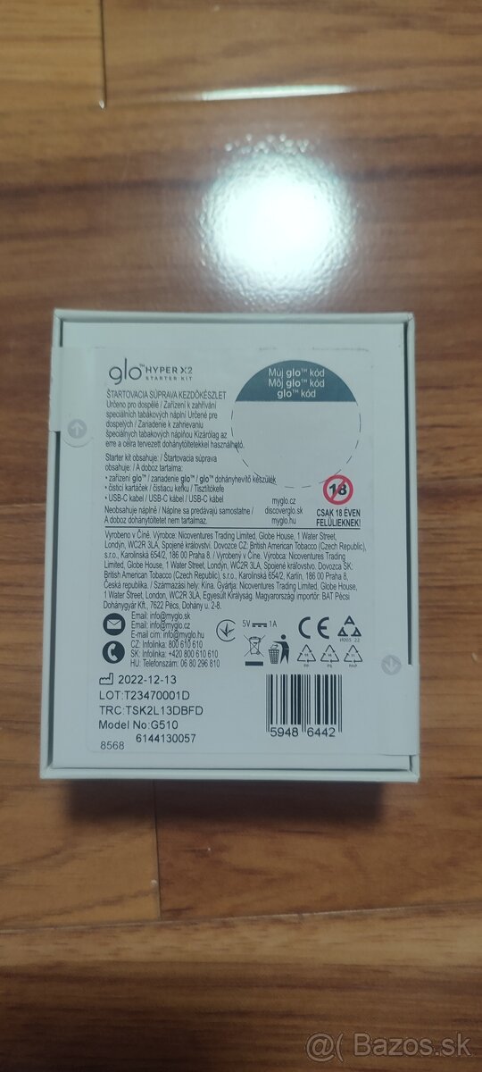 Elektricky nahrievač tabaku Glo hyper X2 - 2