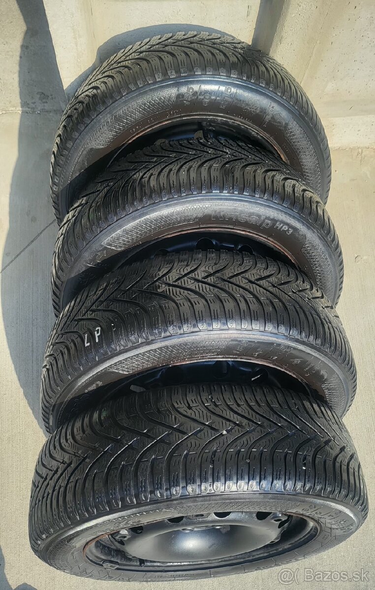 Na predaj zimné pneumatiky+oceľové disky - 2