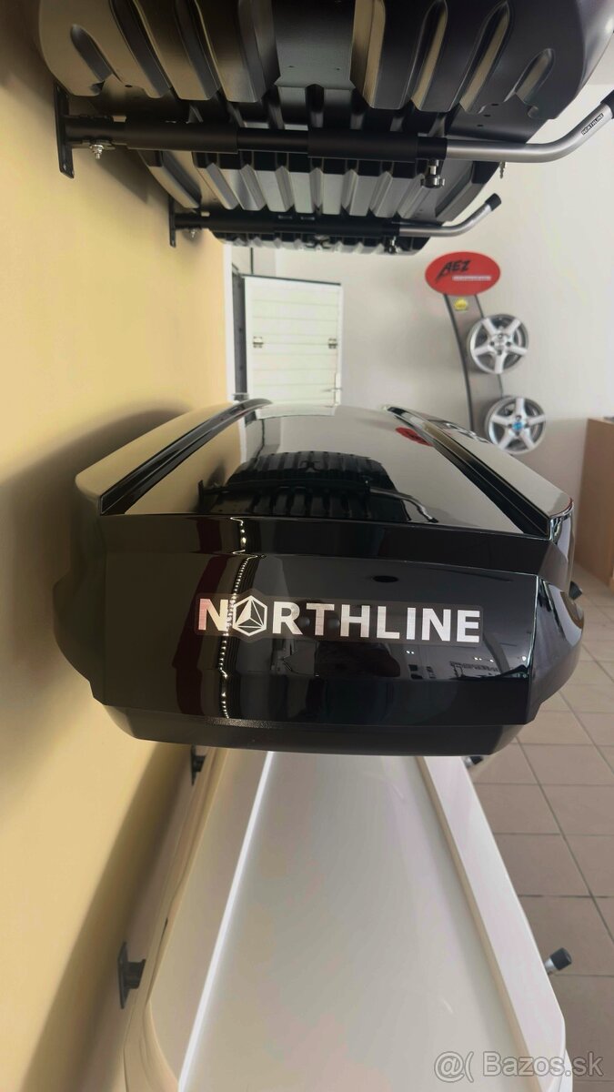 strešný box Northline EcoSpace čierno-lesklý - 2