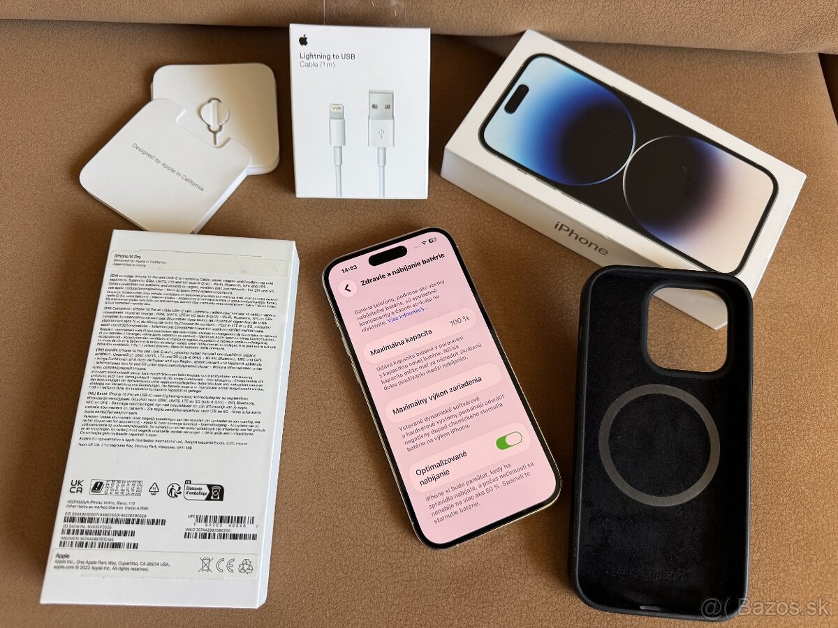 iPhone 14 Pro 1TB Silver – A2890 - 2