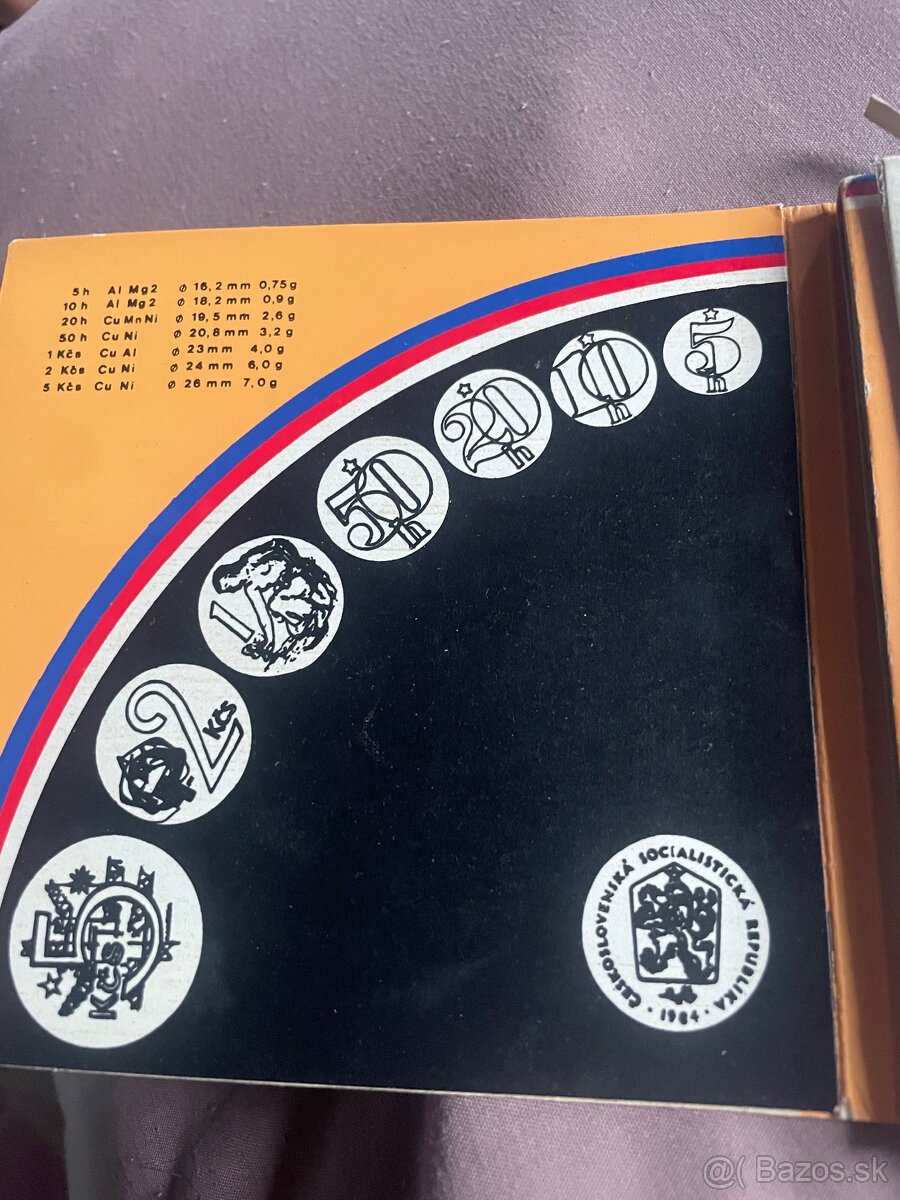 Sada obežných mincí 1987 - 2