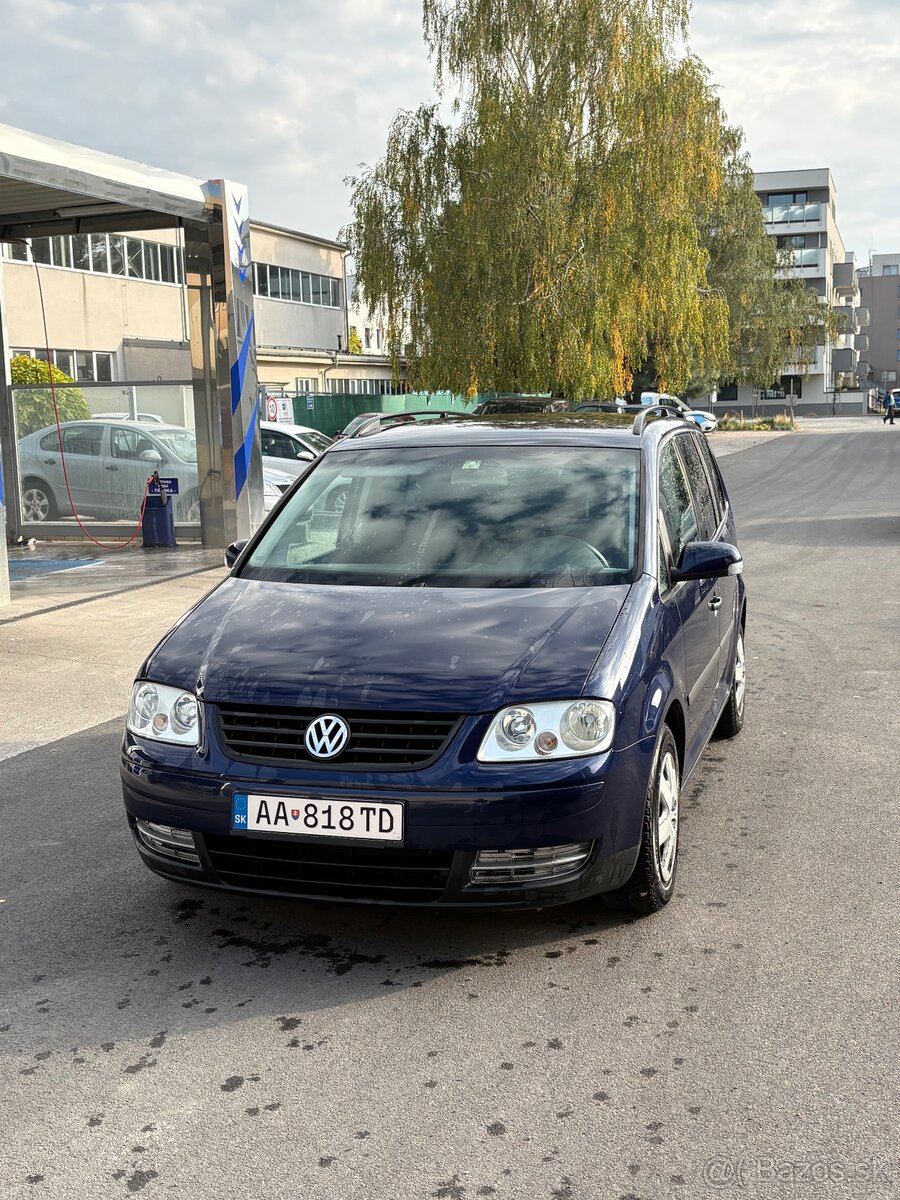 Touran 1.4 75kw benzin+plyn - 2
