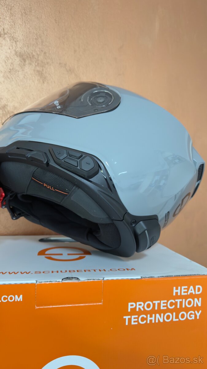 Prilba SCHUBERTH S3 Grey + Interkom SC2 (veľkosť S) - 2