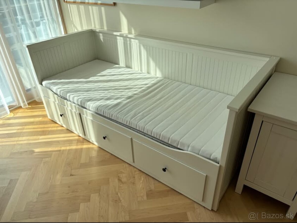Predám rozkladaciu postel Hemnes IKEA - 2