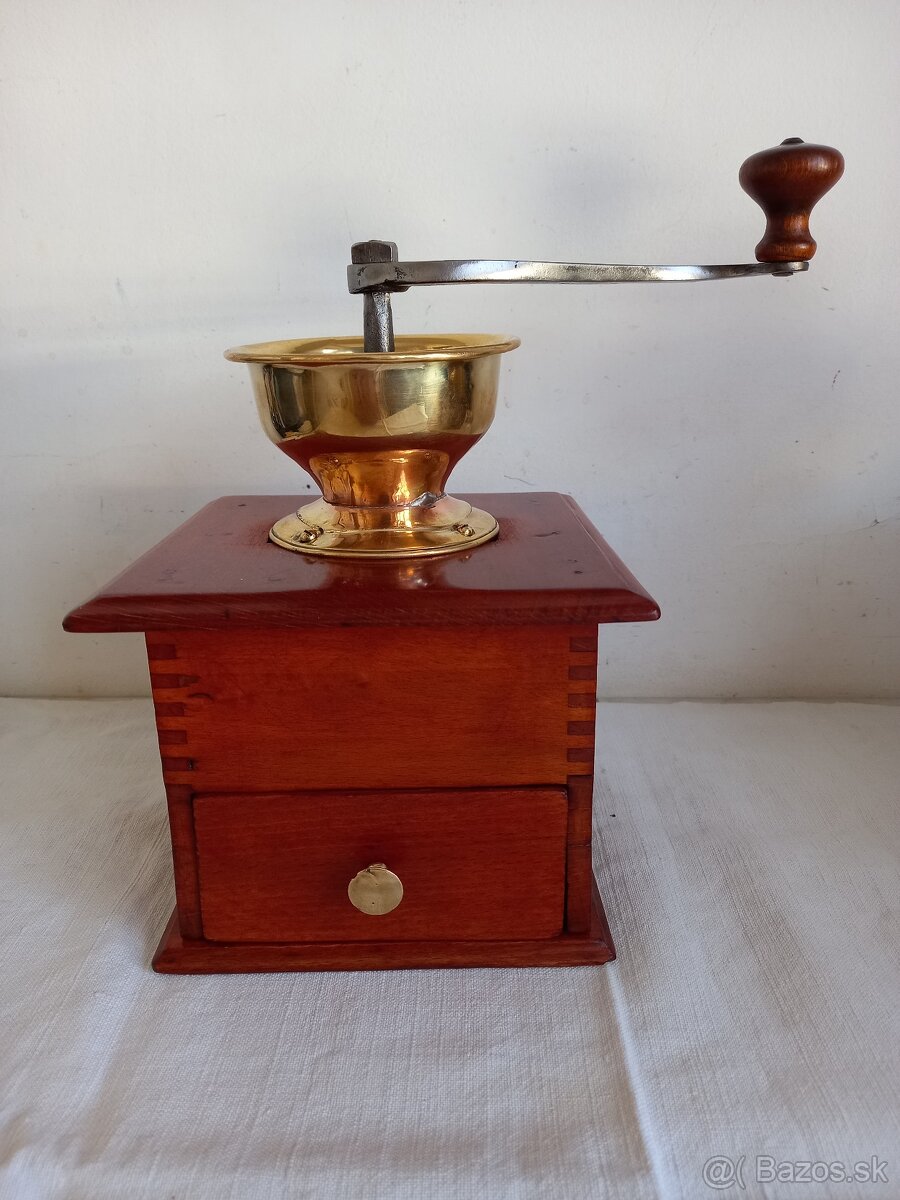 Mlynčeky drevené na kávu - 2