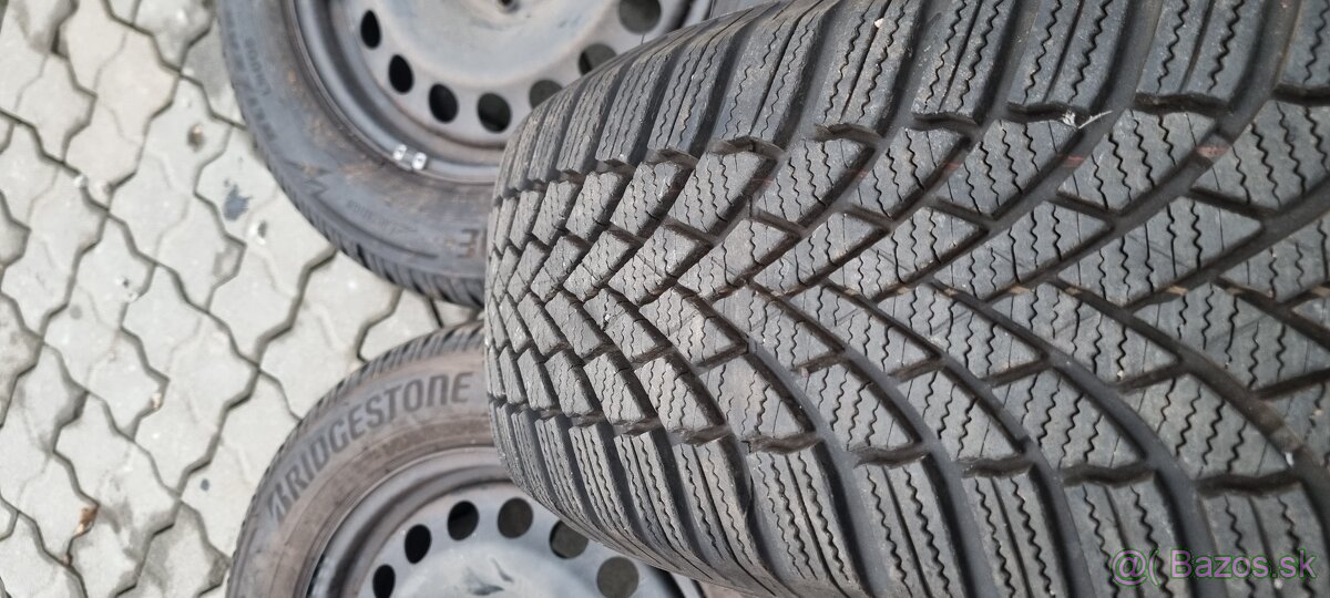 Predám disky zimné pneu 5x112 215/65 R17 - 2