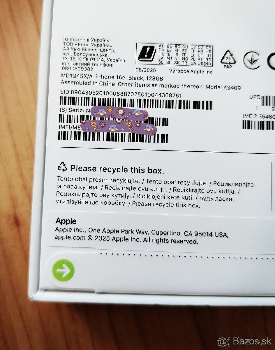 Apple iPhone 16e 128GB black - 2