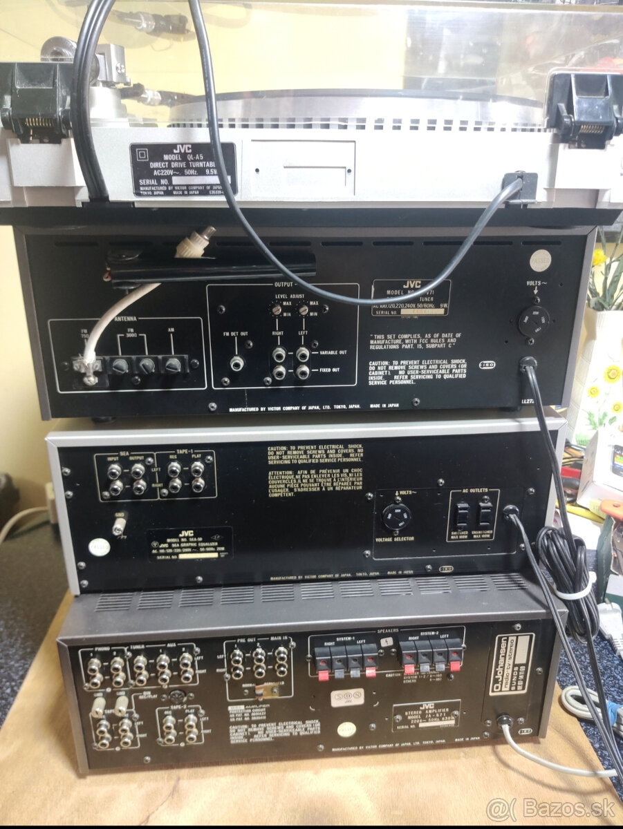 High end JVC zostava+gramafon + repraky - 2