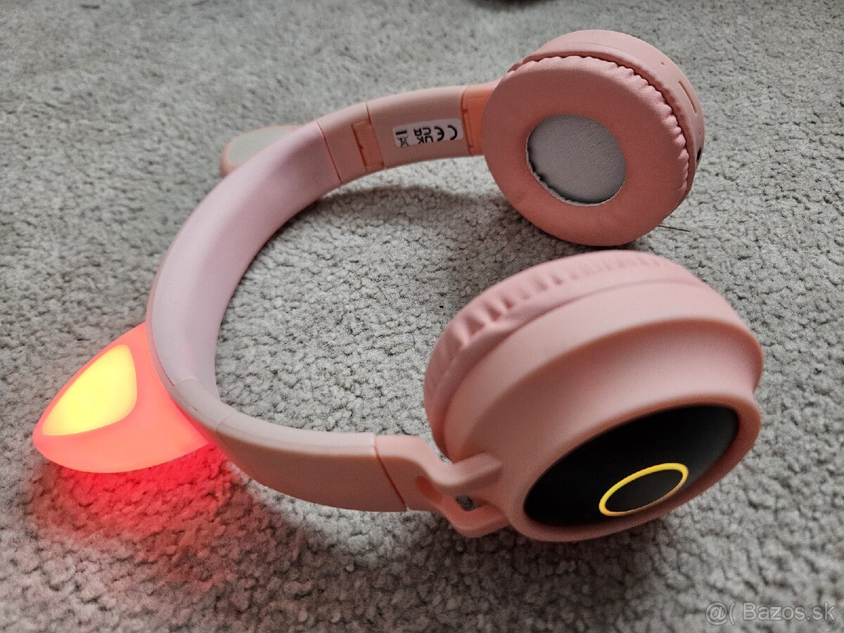 Detské slúchadlá - mačacie uši - 2