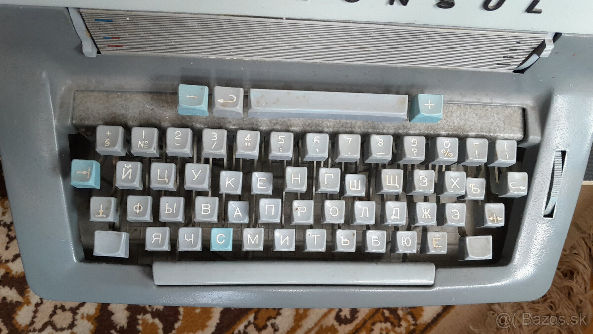 Písací stroj - Consul Azbuka - Model 203 - 2