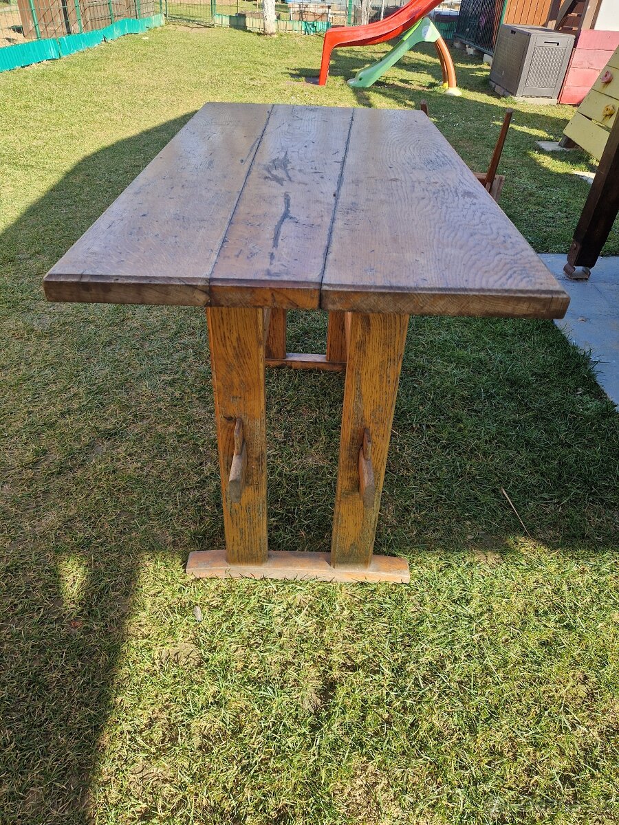 Drevené sedenie retro - 2