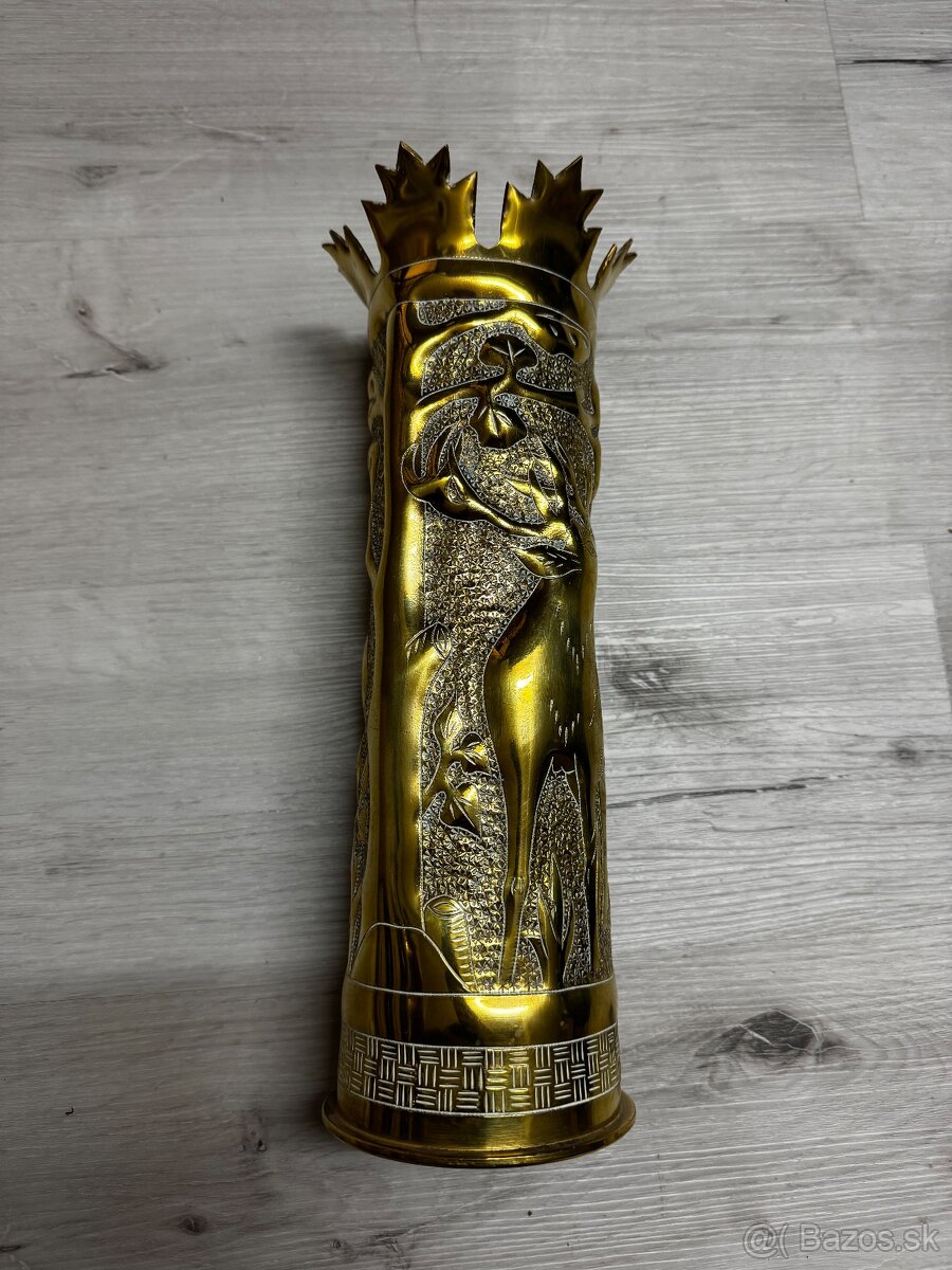 Dekoračná váza z nábojnice - 2