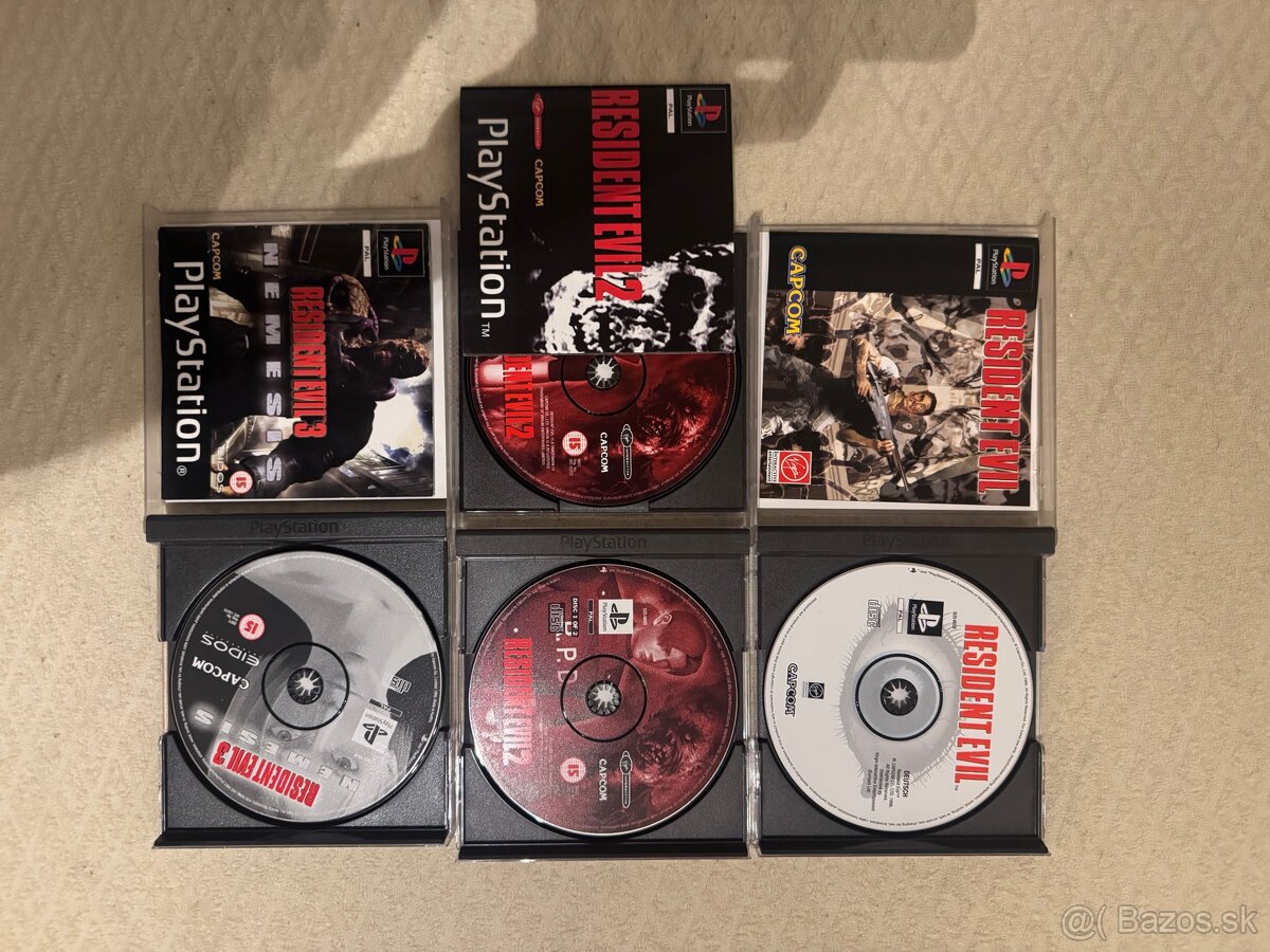 Resident evil 1,2,3 na PS1 - 2