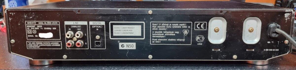 Predám SONY MDS-JE 330. - 2