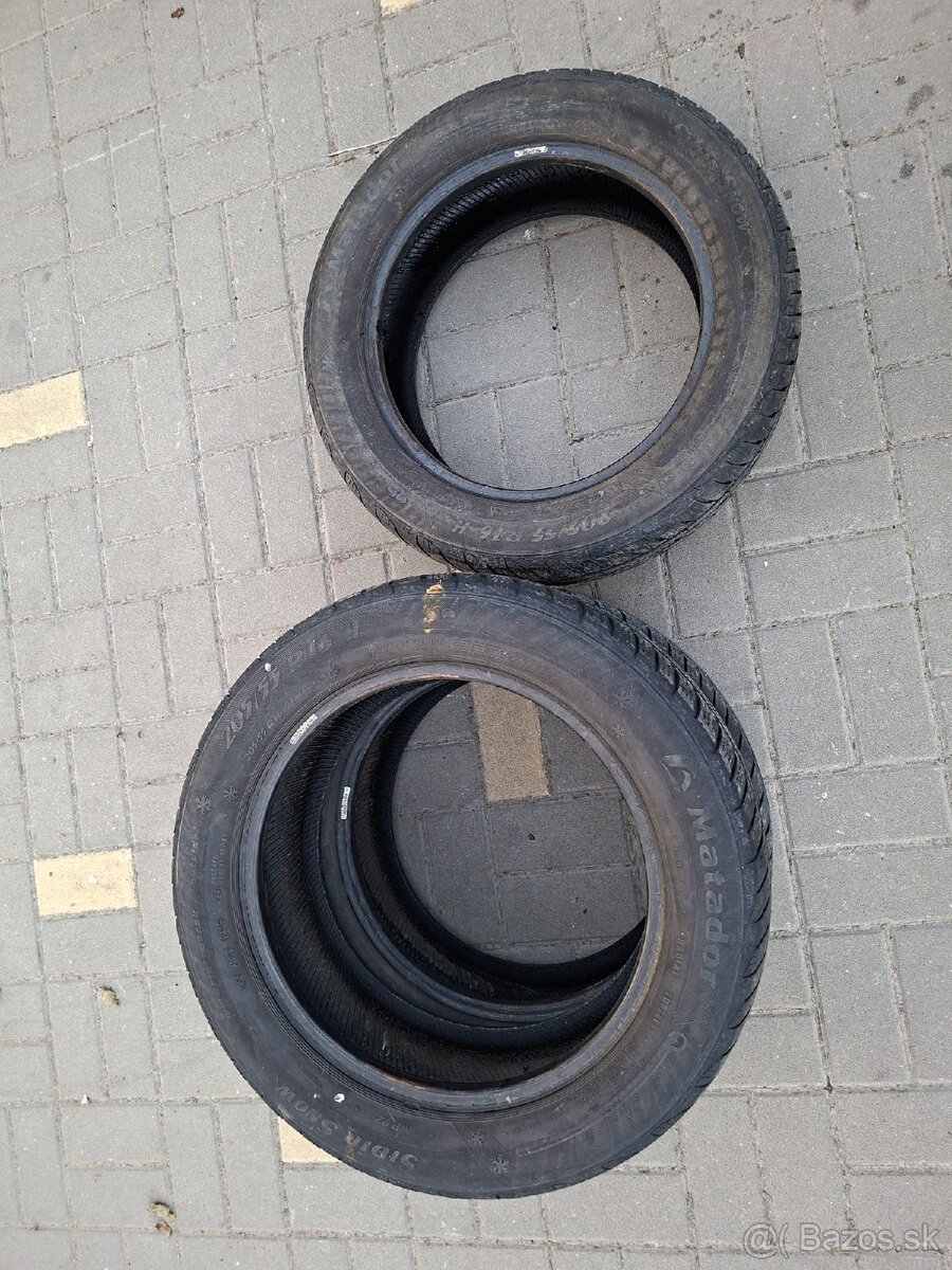 Predam zimné pneumatiky 205/55R16 - 2