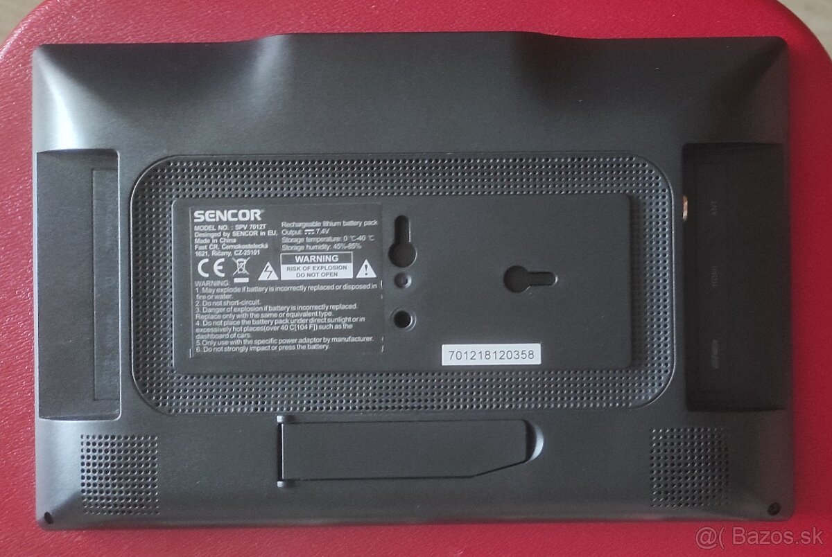 Prenosný TV Sencor - 2