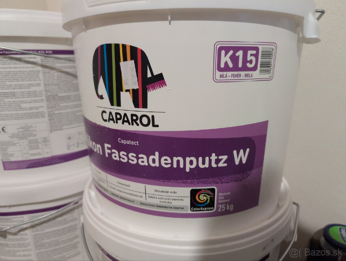 Fasadna silikonova omietka Caparol - 2