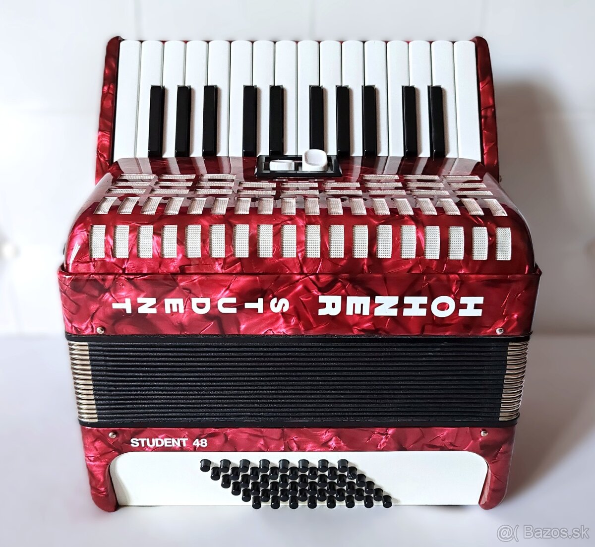 Predam akordeon HOHNER Student 48 bas., TOP stav... - 2