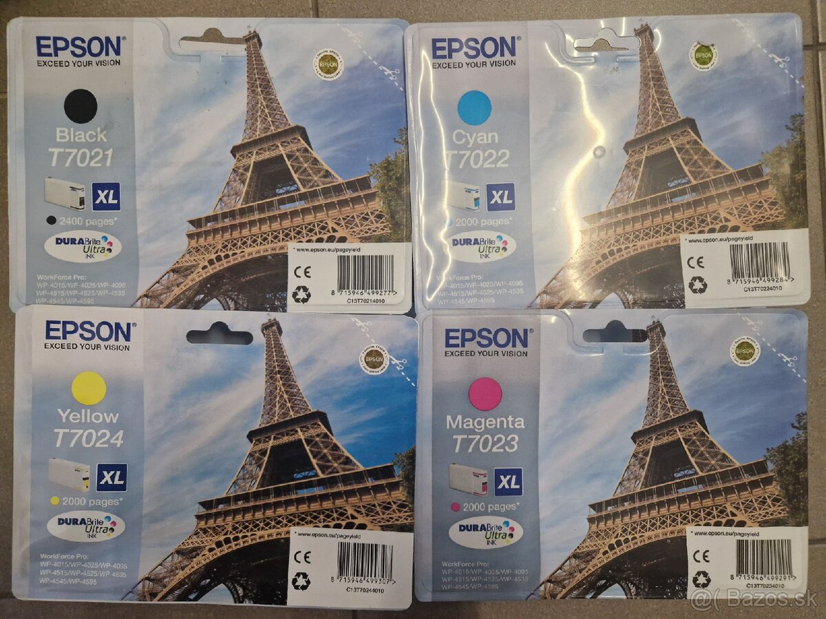 Original Epson tonery - 2