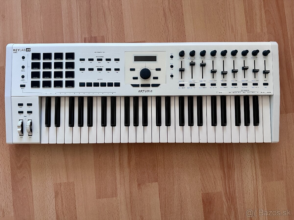 Predám Arturia Keylab mkII 49 MIDI keyboard - 2