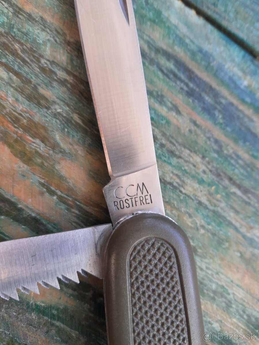 Nemecký vojenský nôž GAK 108mm CCM 1976 BW - 2