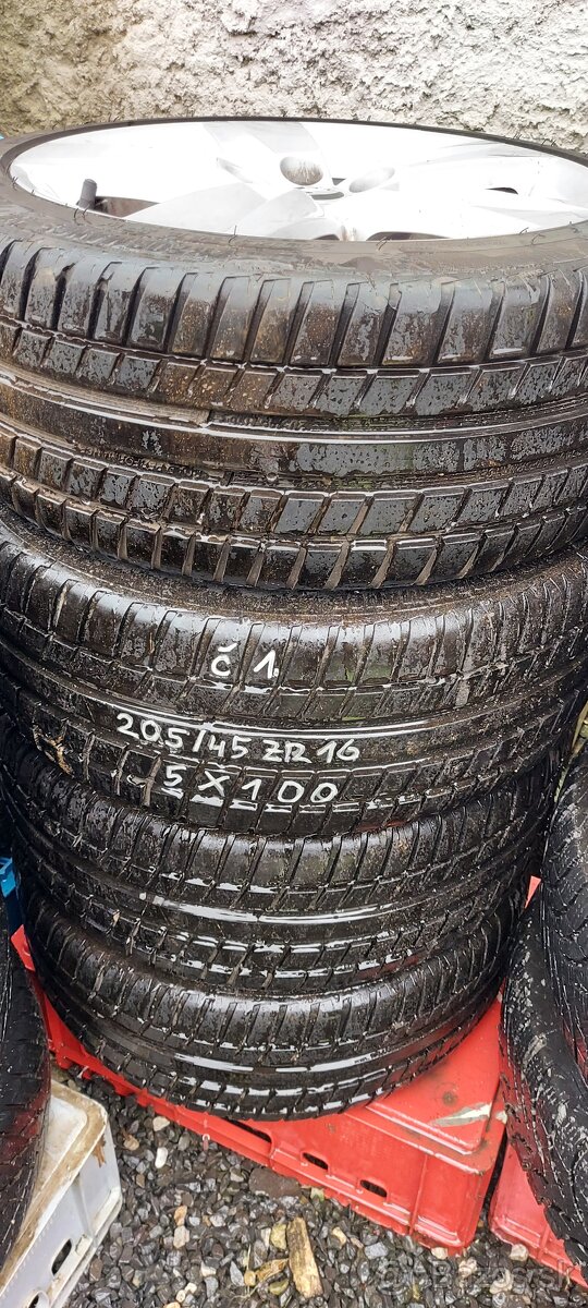 205/45 R16 5x100 liatinove Skoda - 2
