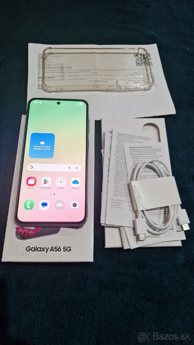 Predám Samsung A56 256gb Záruka - 2