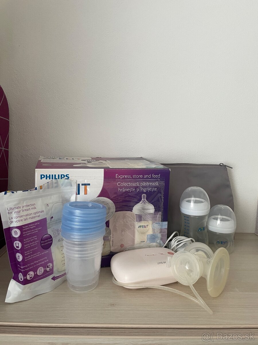 odsávačka Philips Avent + príslušenstvo - 2