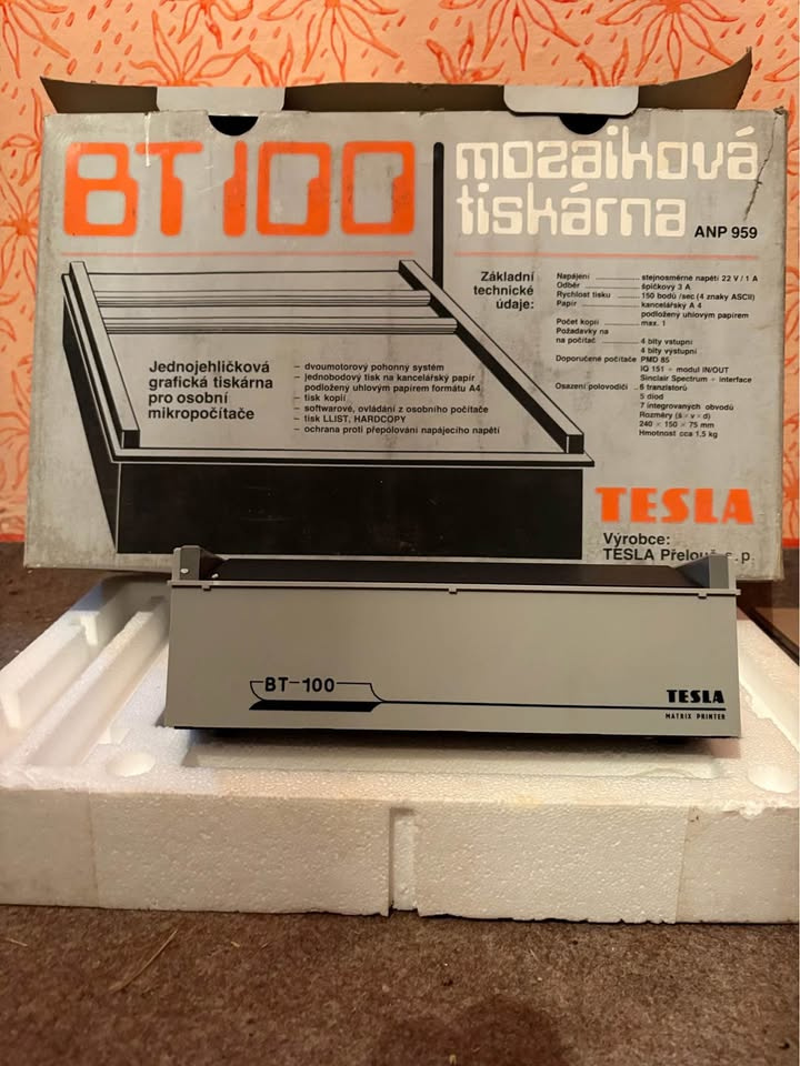 Tesla BT-100 printer - 2