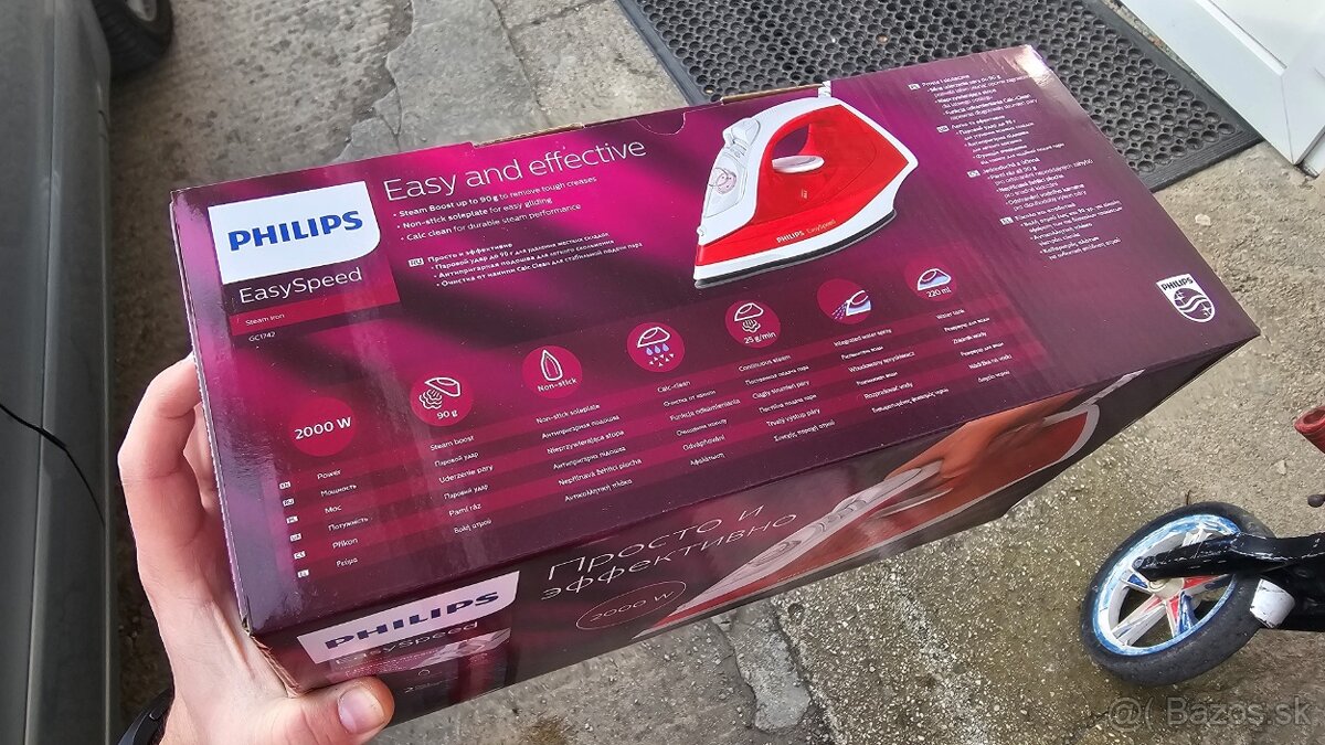Nová žehlička Philips Easyspeed GC1742 - 2