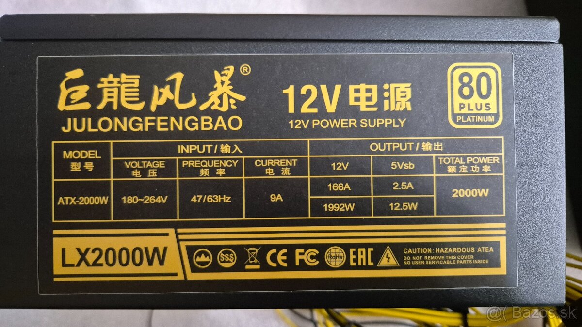 Predám ASIC Goldshell XT BOX miner, 580 Gh/s, 400 w - 2