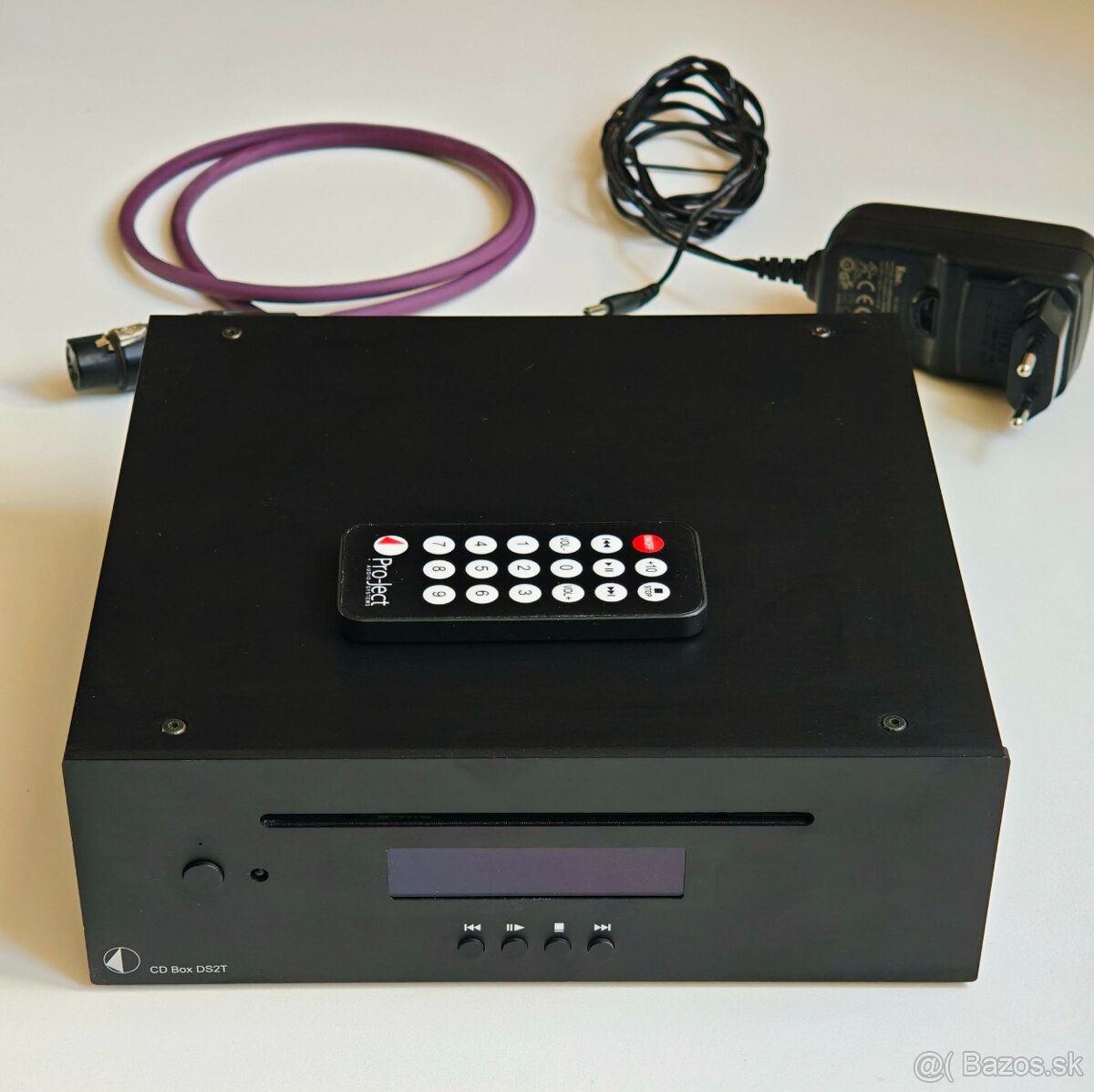 PRO-JECT CD Box DS2T CD transport + XLR kábel, top stav - 2