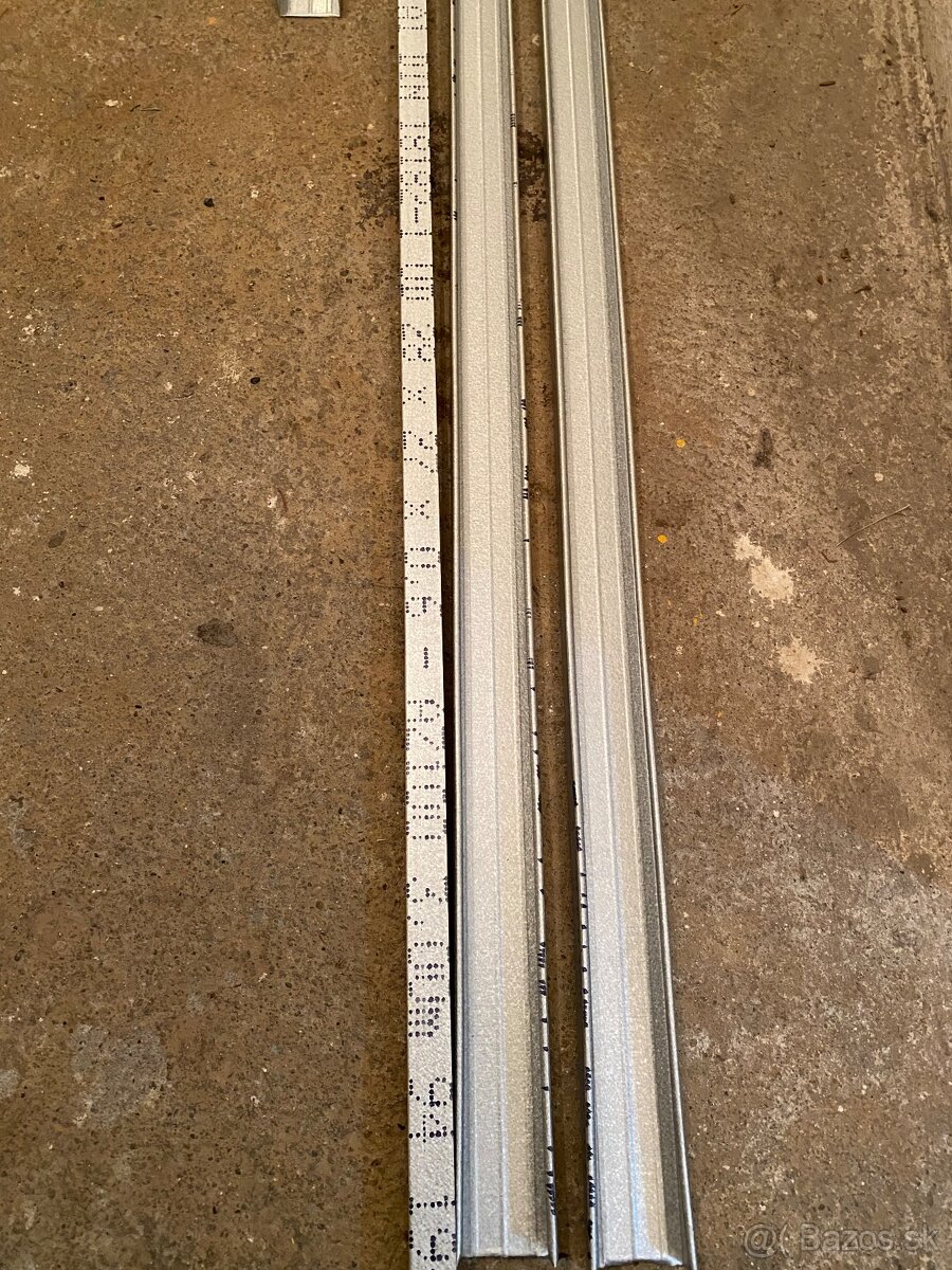 Sadrokartónové profily CD a UD - zvyšky - 2