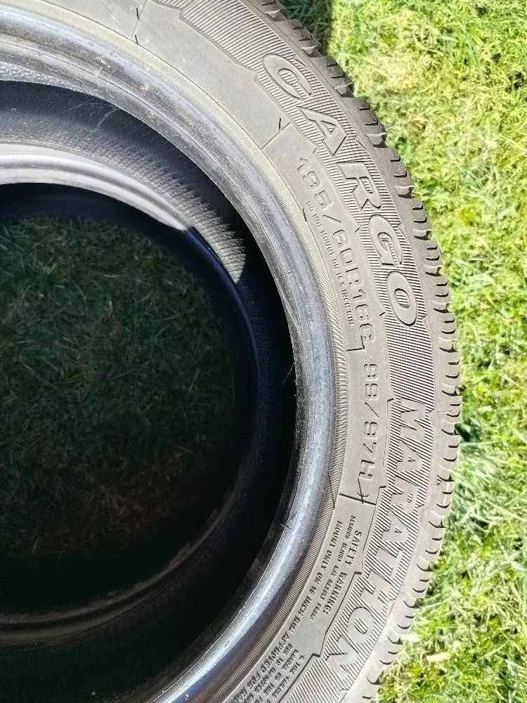 Letná pneumatika 3ks 195/60 R16C GoodYear Cargo - 2