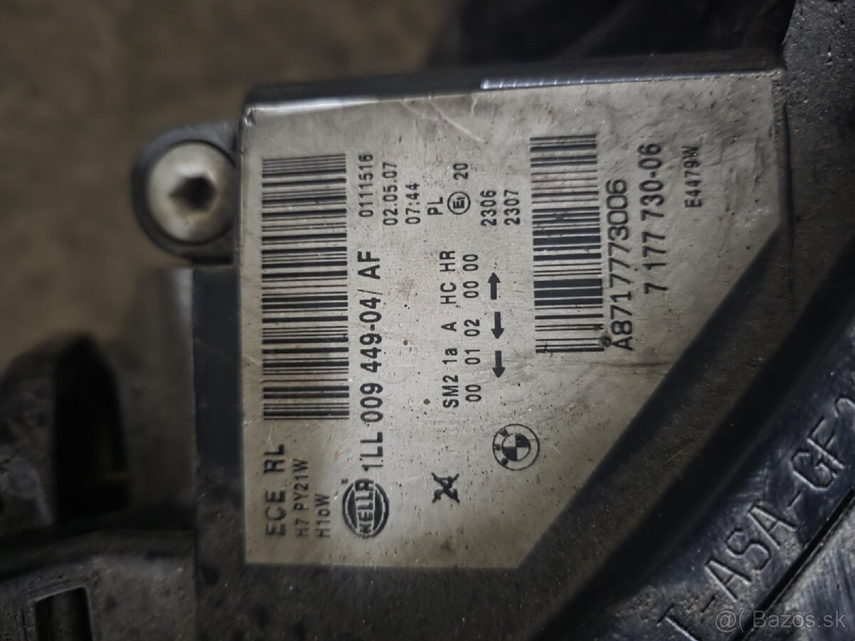 Prave predne svetlo bmw e60 halogen - 2