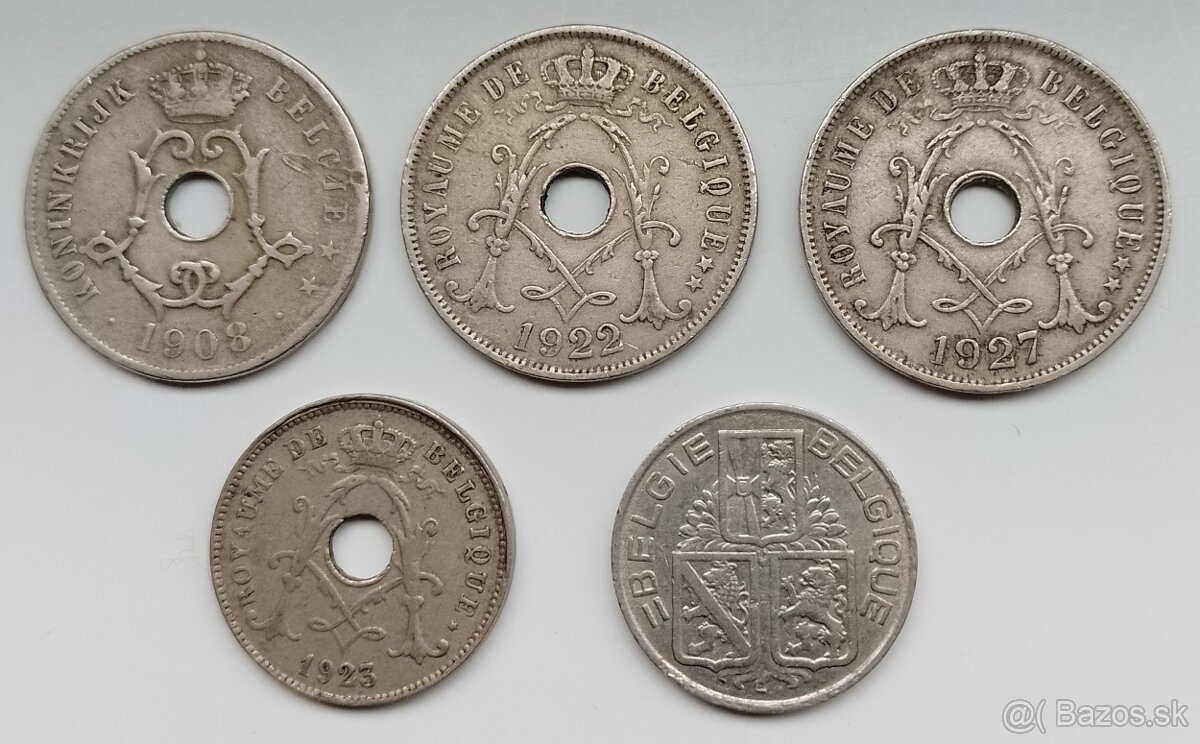 mince staré Belgicko - 2