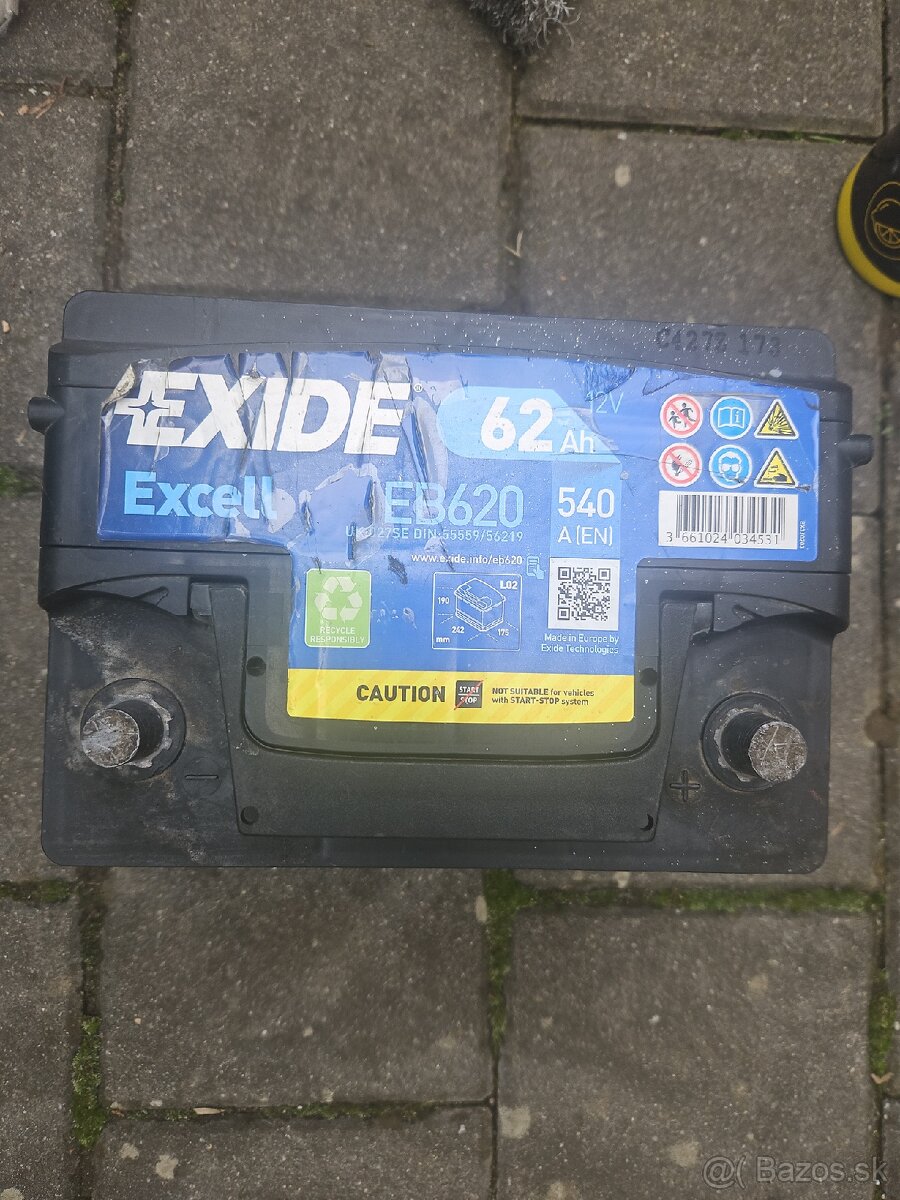 Exide EB 620 62Ah - 2