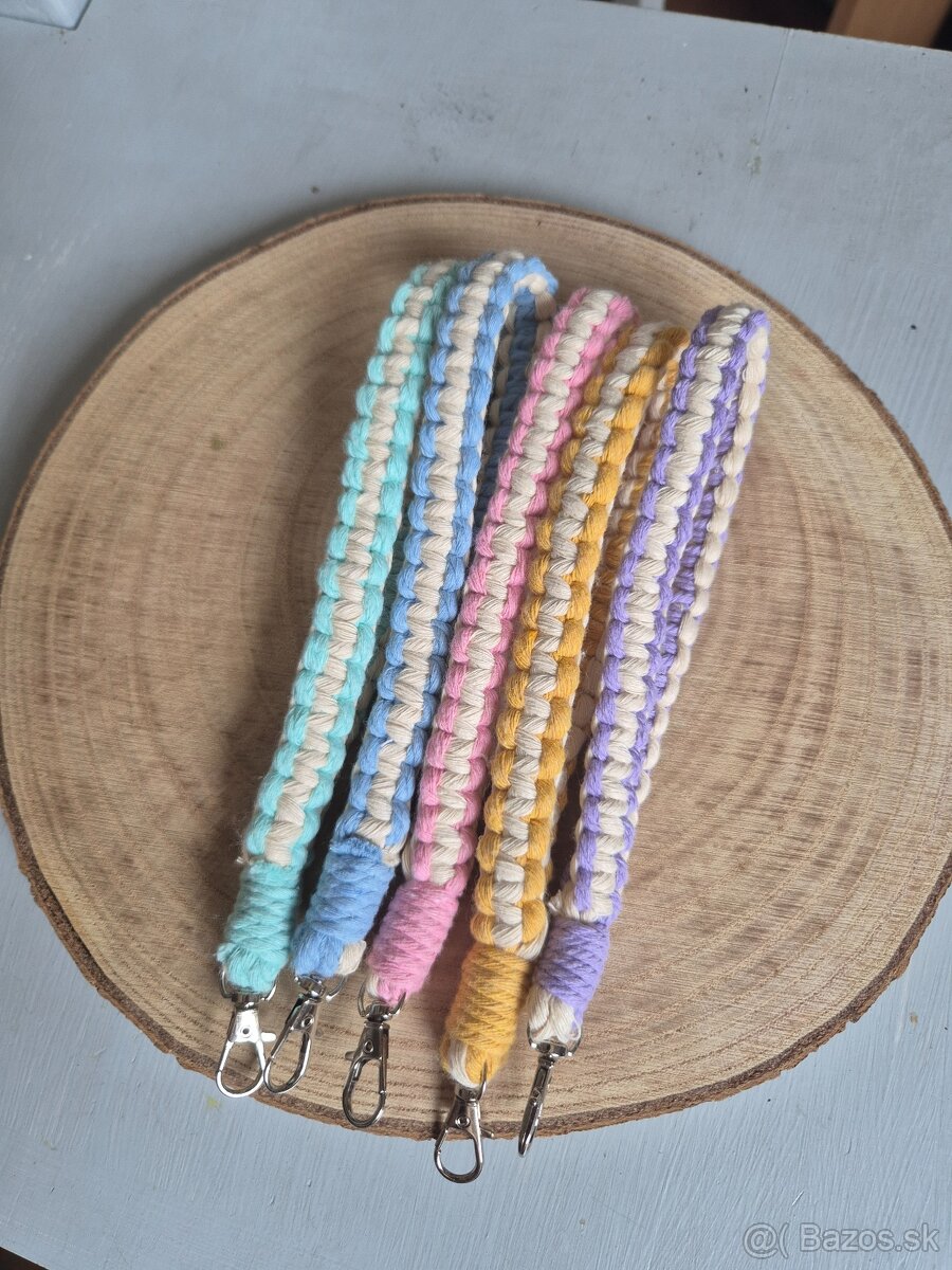 Popruhy na mobil - handmade macrame - 2