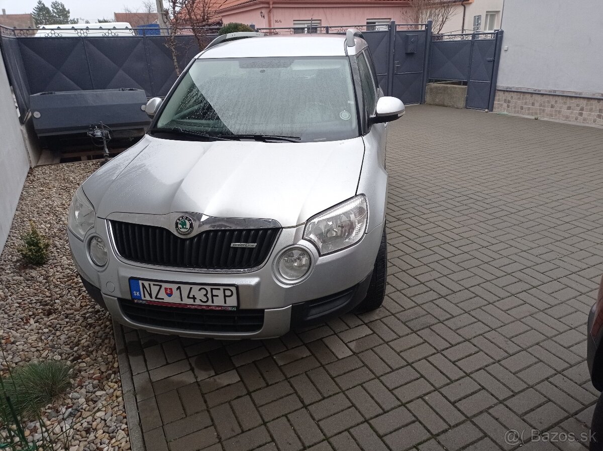 Yeti 1,6D 77kw,109000km - 2