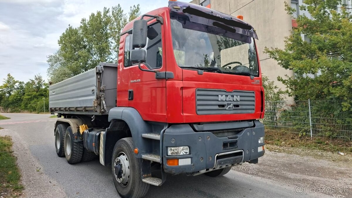 MAN TGA 26.430, 6X6, sklápač - 2
