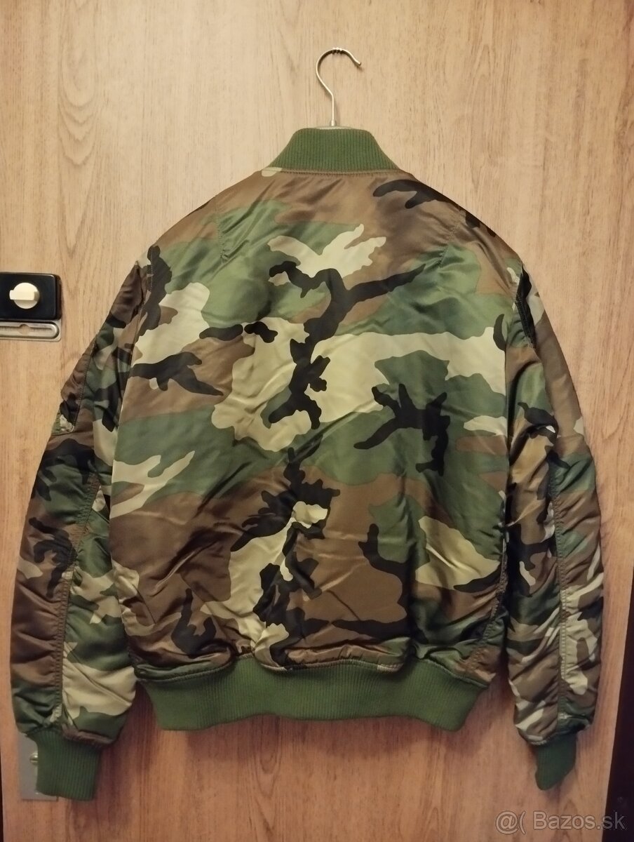 Predám bombera maskač ALPHA INDUSTRIES - 2