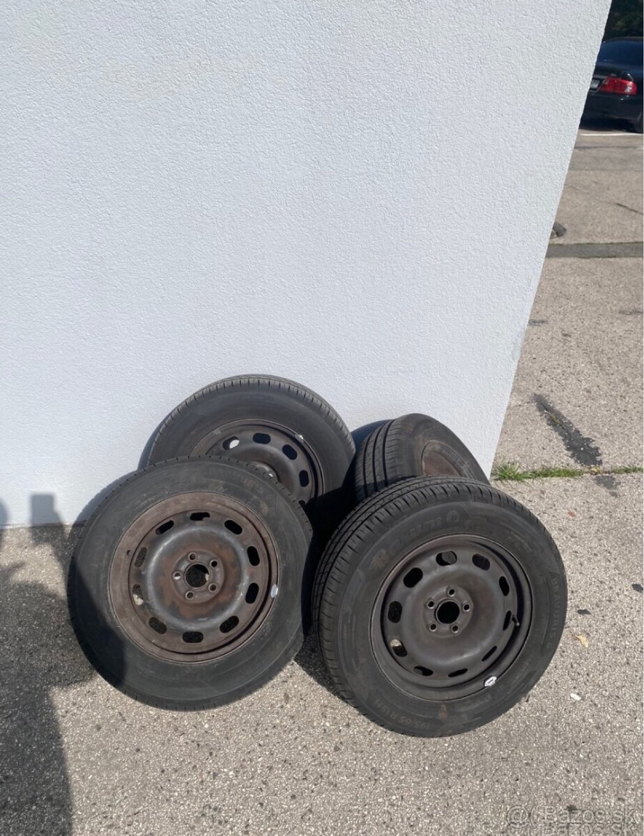 kolesá Barum BRAVURIS 6 na plechových diskoch - 2