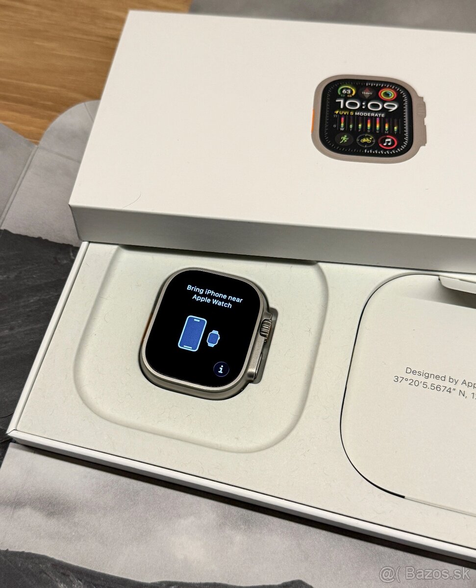 Apple Watch Ultra 2 49mm Titanium - záruka, top stav - 2
