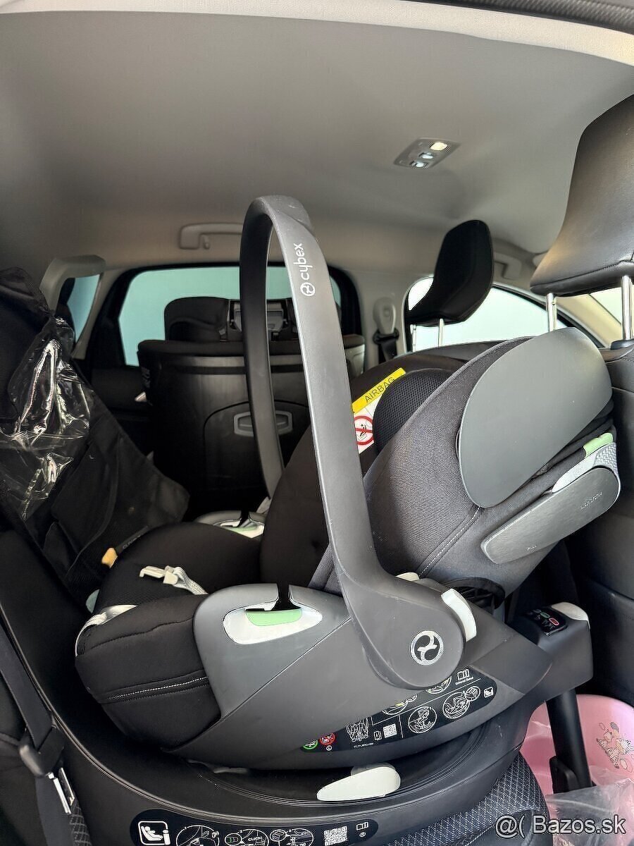 CYBEX Autosedačka Cloud T i-Size (0-13 kg) Plus Sepia Black - 2