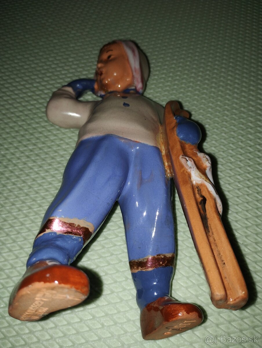 Keramika - Lyžiarka - 2