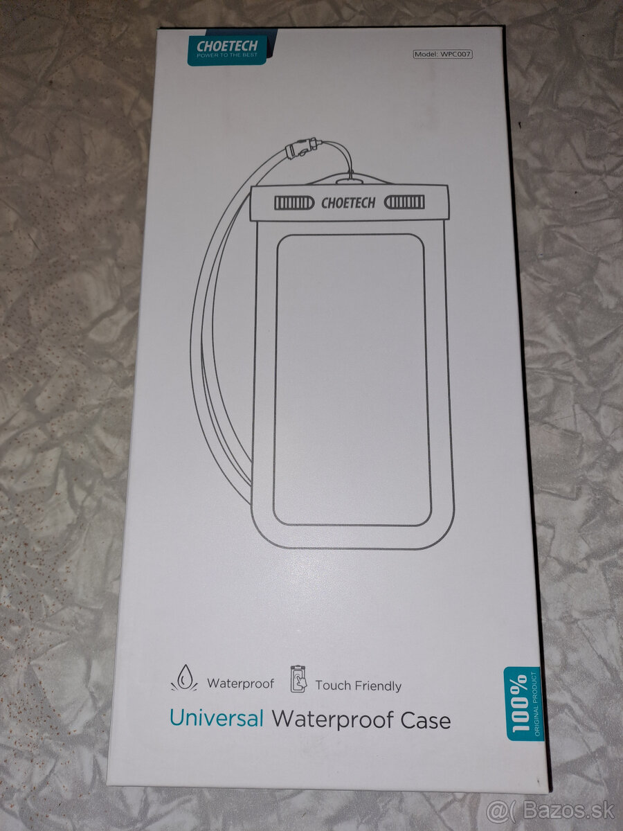 Predám nepoužité vodotesné priehľadné púzdra na smartfóny. - 2